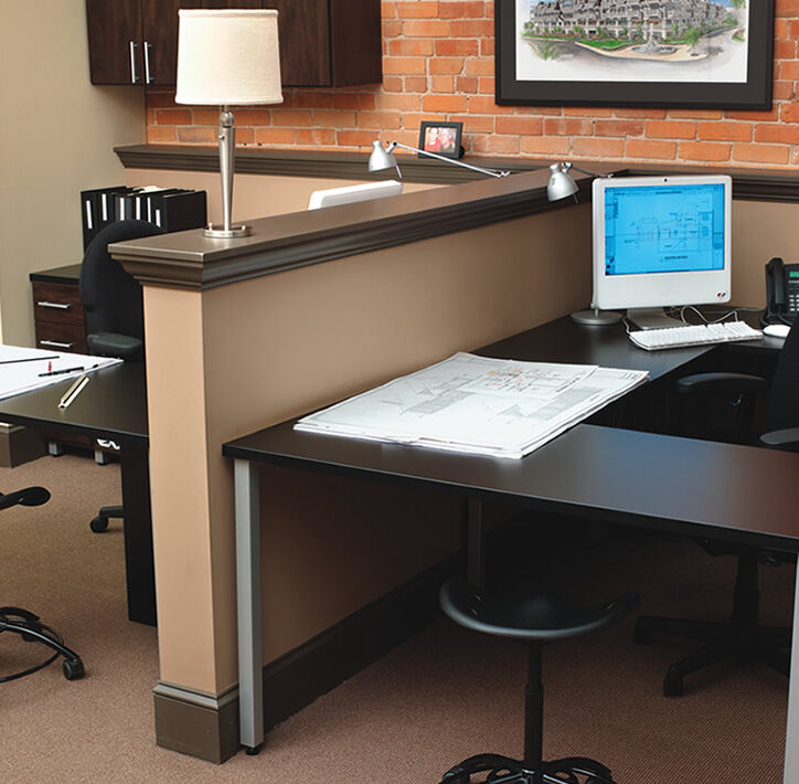 Commercial Space - nice organized desk